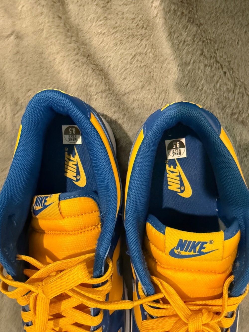 Nike Dunk Low UCLA Size 9.5 DD1391-402 NEW With Replacement Box - Picture 8 of 11